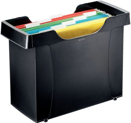 Картотека для підвісних файлів Leitz Plus червона