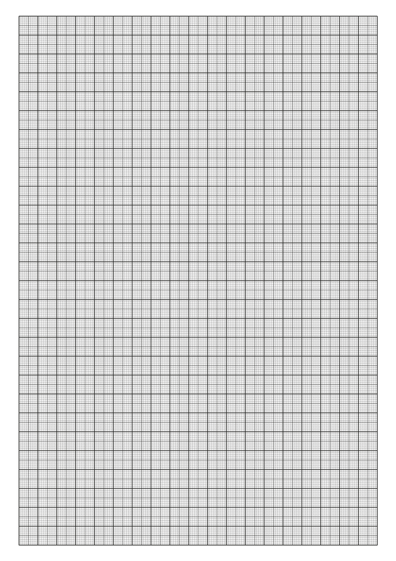 Папір міліметровий А4, блок 100 арк
