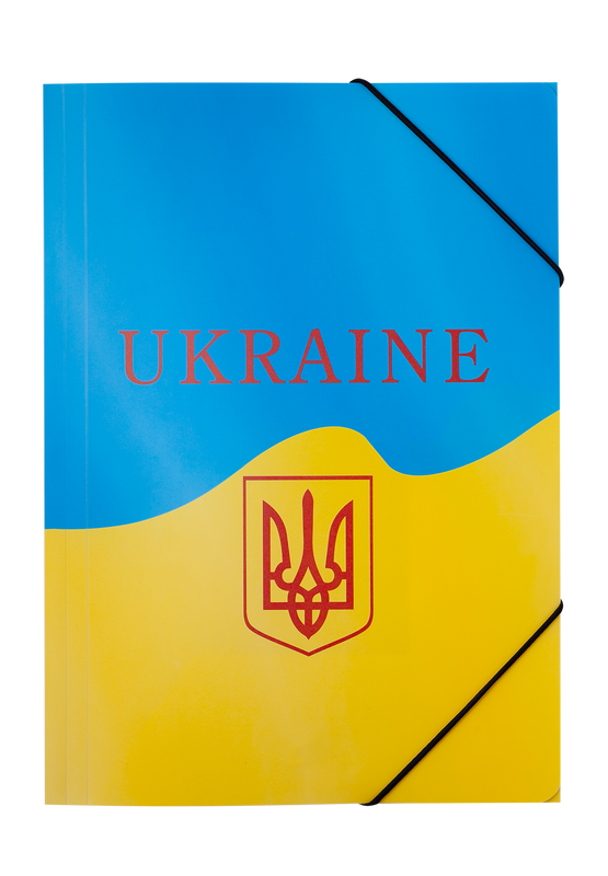 Папка на резинках A4, UKRAINE, ARABESKI