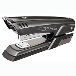 Степлер настільний Advanced Metal, металевий, 25 аркушів, скоби №24/6; 26/6, Сріблястий