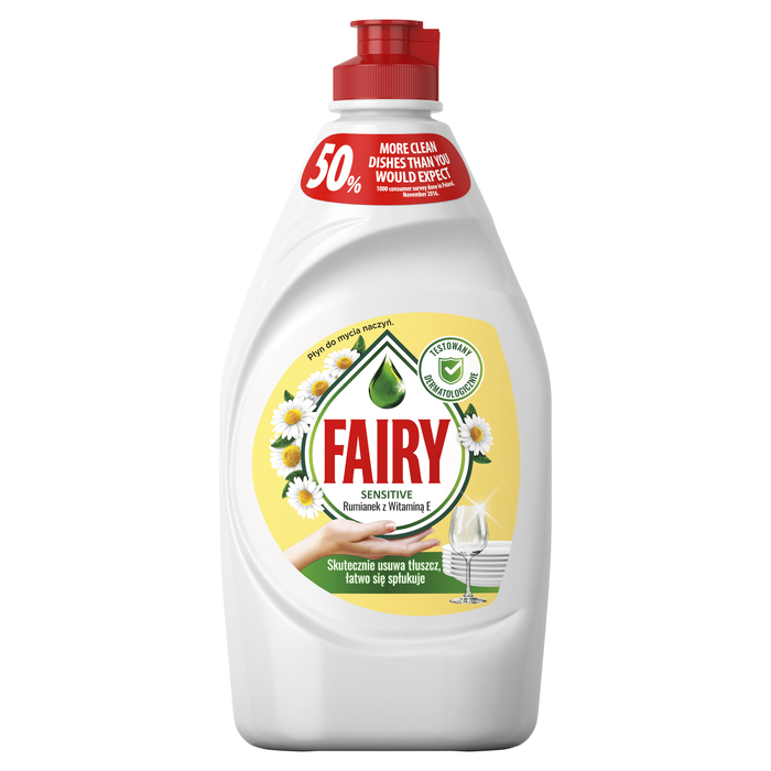 Засіб д/посуд FAIRY Сенситив 450мл Ромашка і вітамін Е